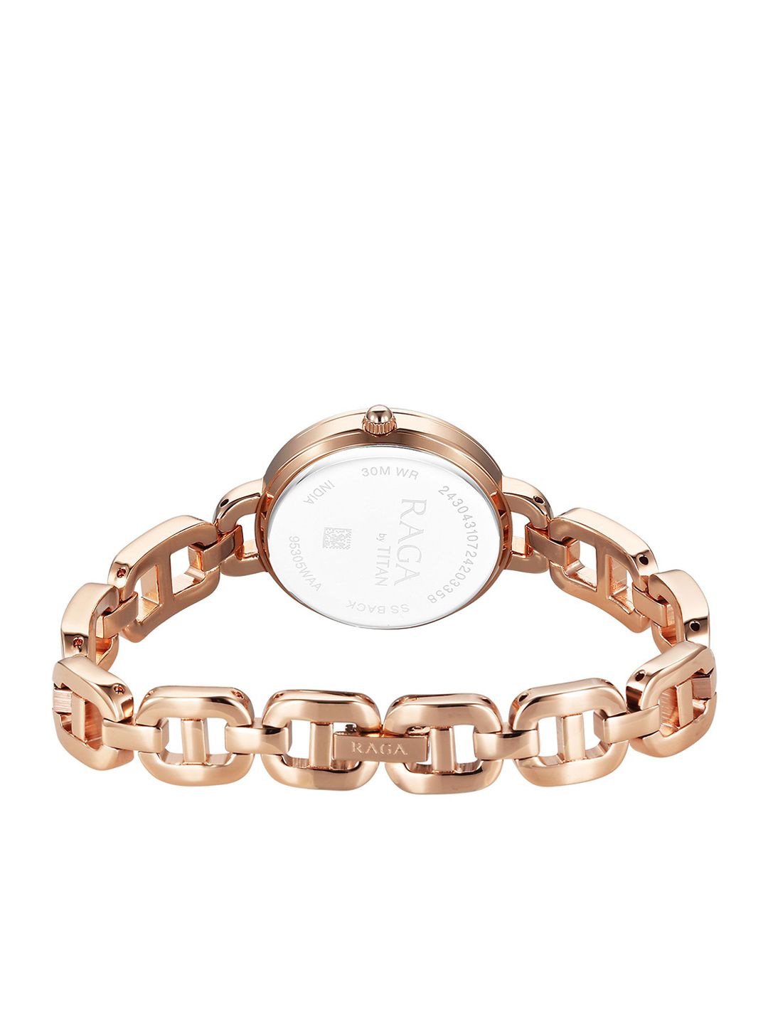 Embellished Dial & Bracelet Style Straps Analogue Watch 95305WM01