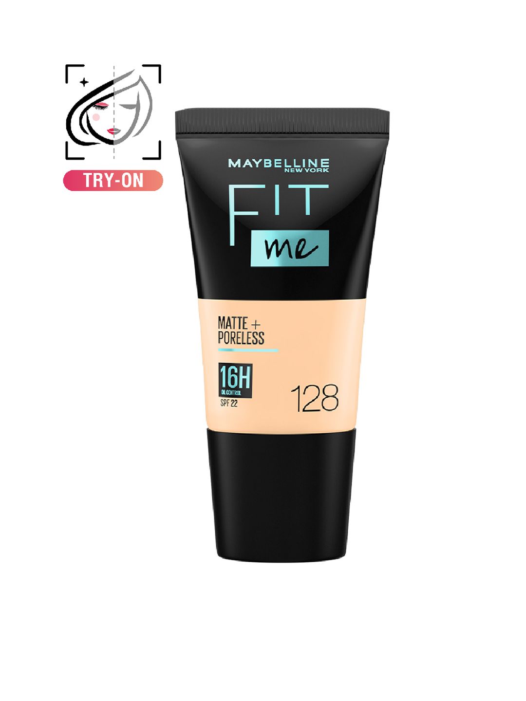 Maybelline New York Fit Me Matte+Poreless Foundation 18 ml - Warm Nude 128