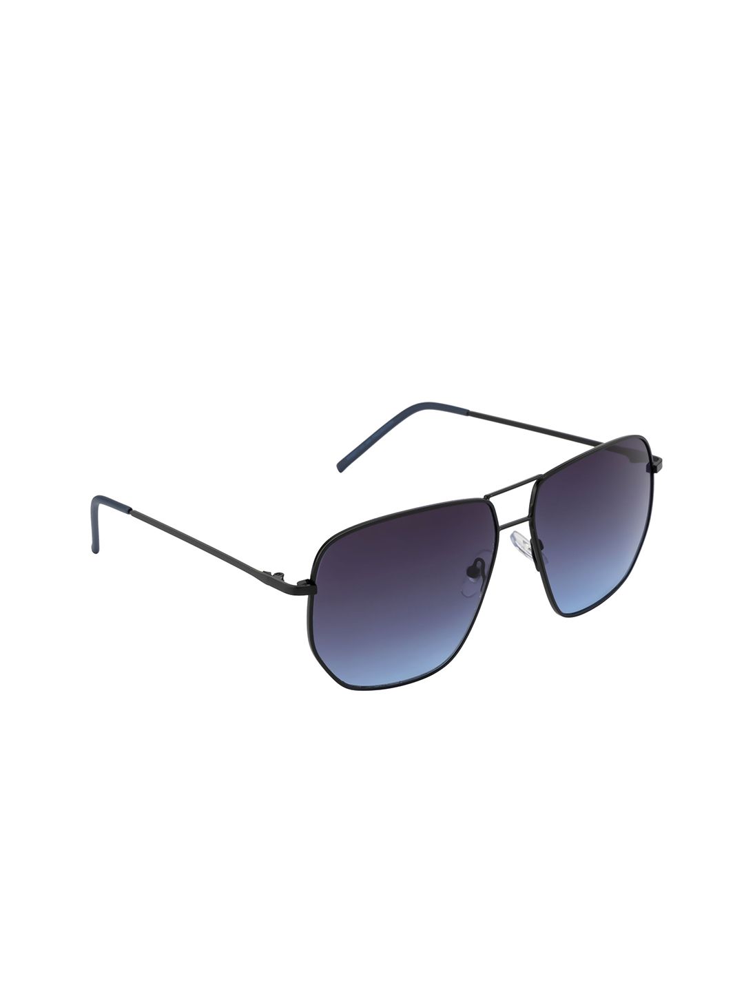 The Roadster Lifestyle Co Unisex UV Square Sunglasses RD-HD3174-Smoke Blue Gradient