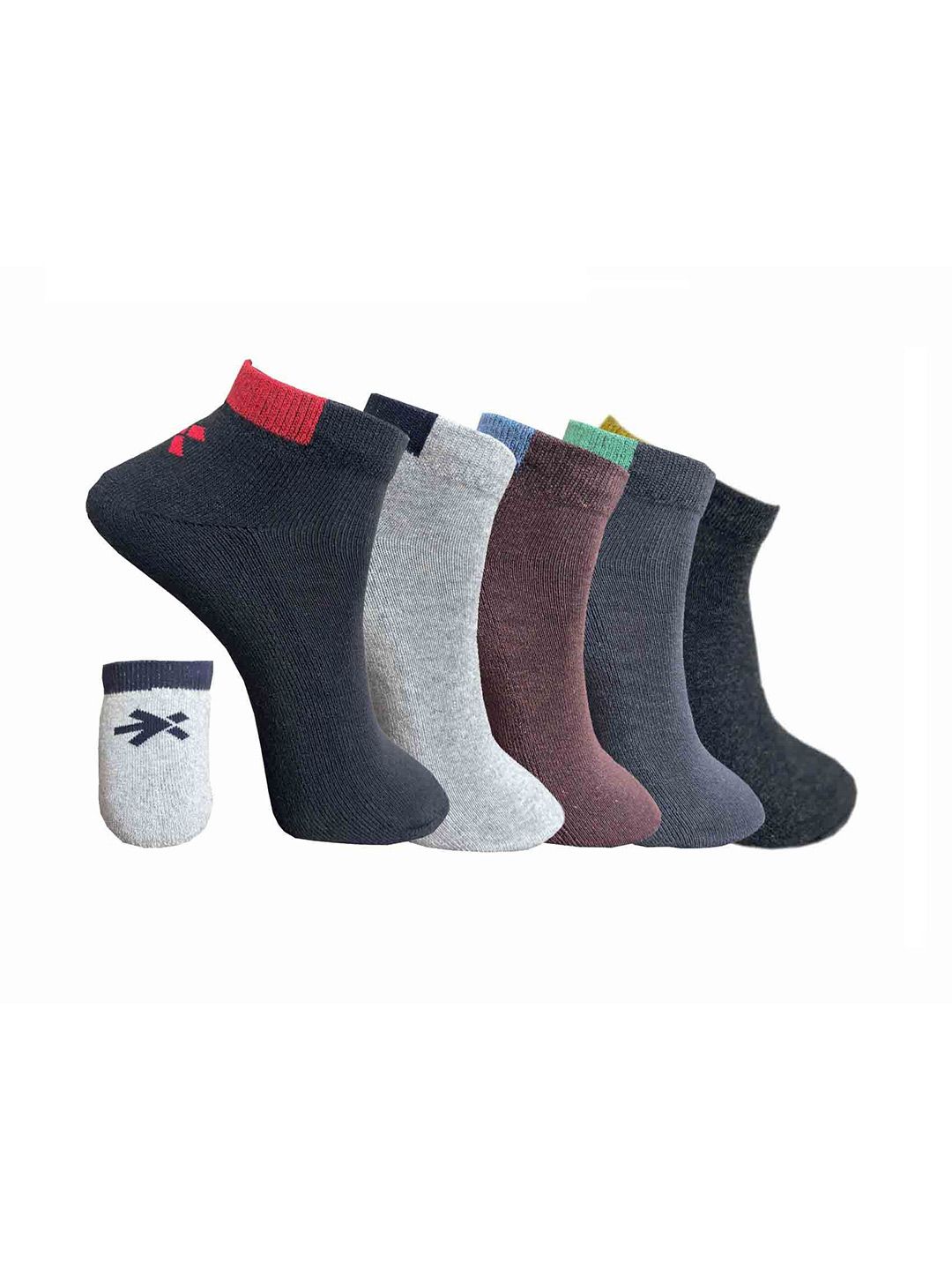 HRX by Hrithik Roshan Set Of 10 Ankle-Length Socks