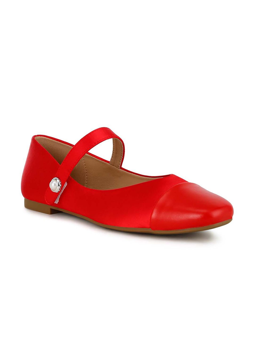 London Rag Women Square Toe Ballerinas