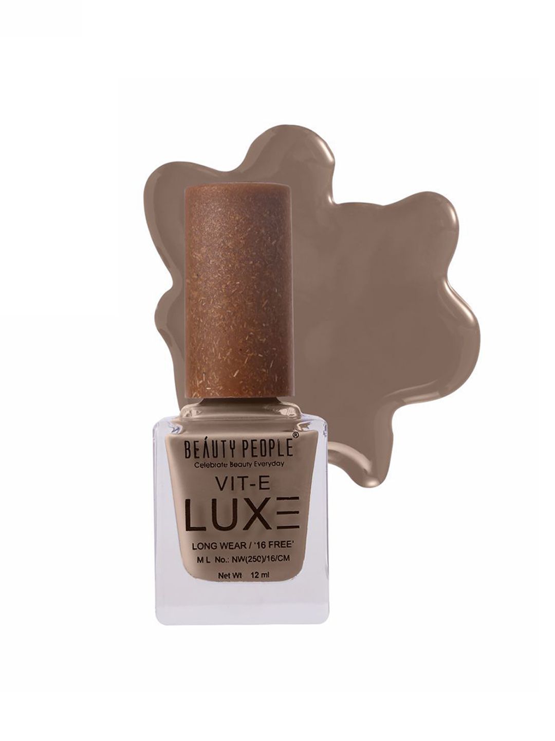 Beauty People Luxe Premium Nail Polish-12 ml Shade-Nude At Its Best-BP 66