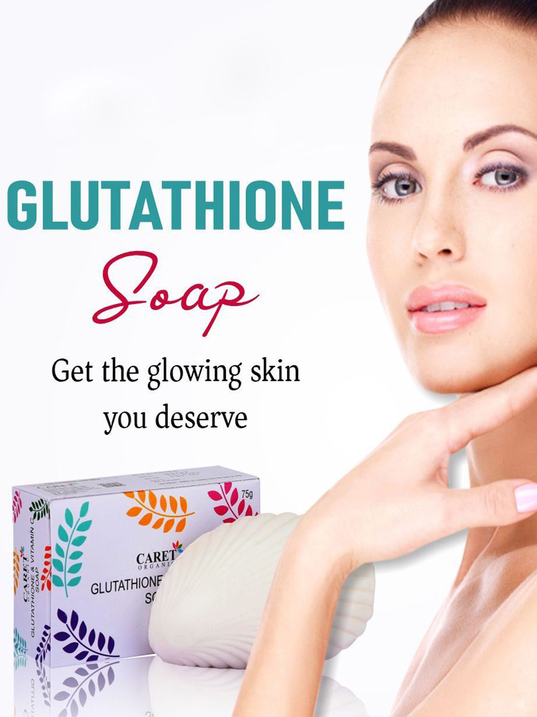 Buy CARET ORGANIC Glutathione & Vitamin C Skin Lightening Soap-75g - Soap  for Unisex 30943397 | Myntra