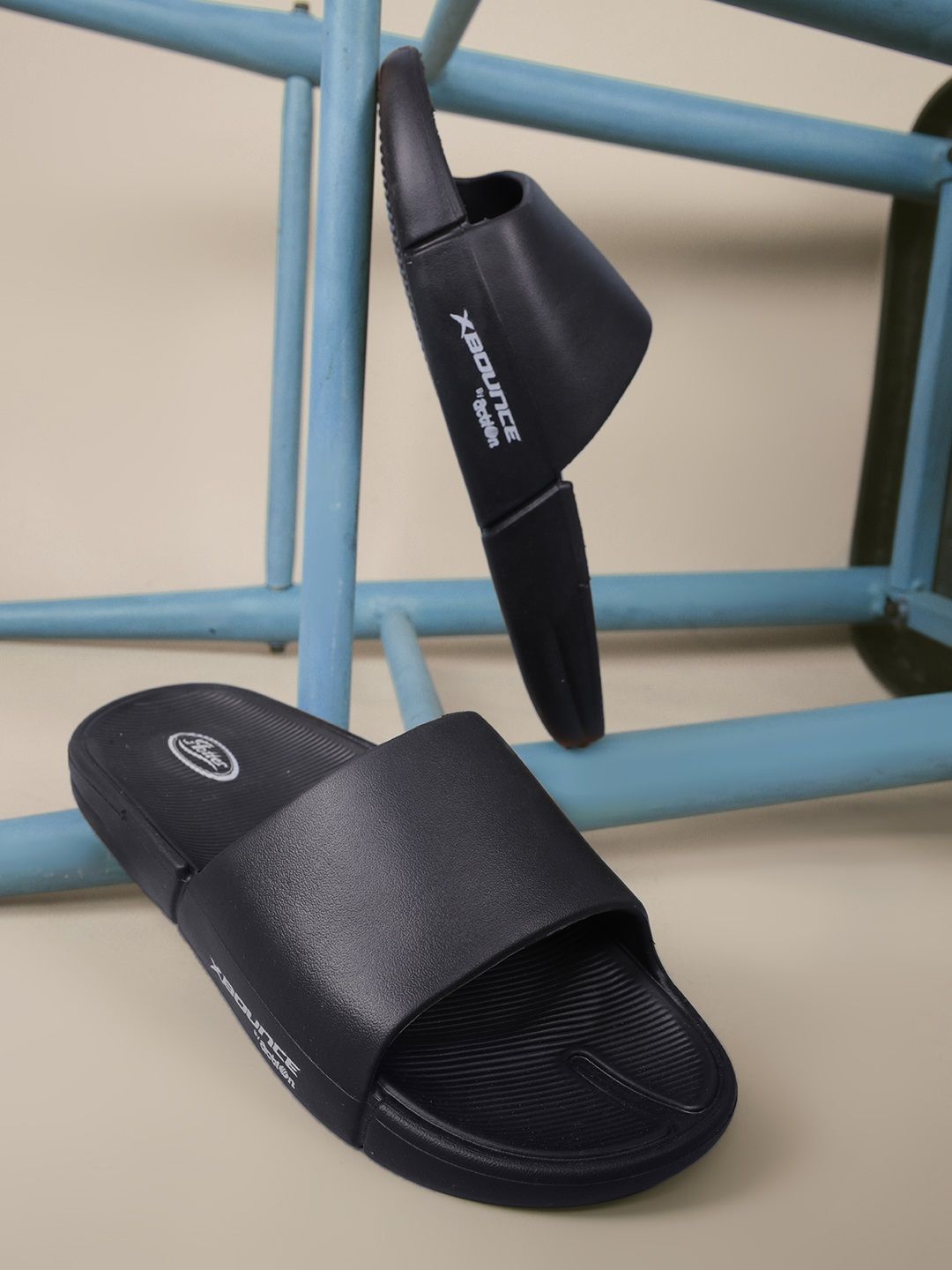 Action Men Solid Rubber Sliders Flip Flop