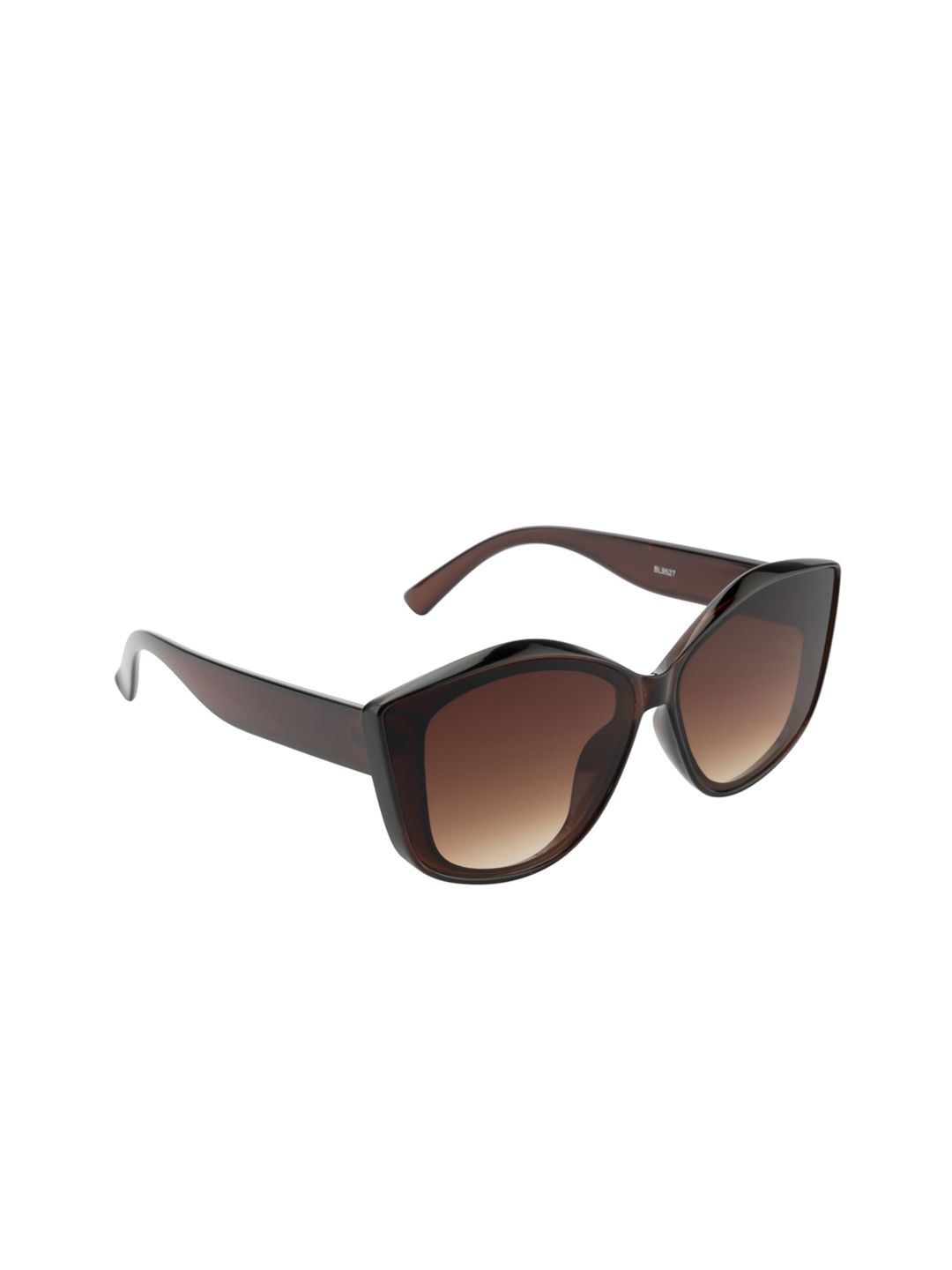 DressBerry Women Cateye Sunglasses with UV Protected Lens VAN-DB-BL9527-C2-Brown Gradient