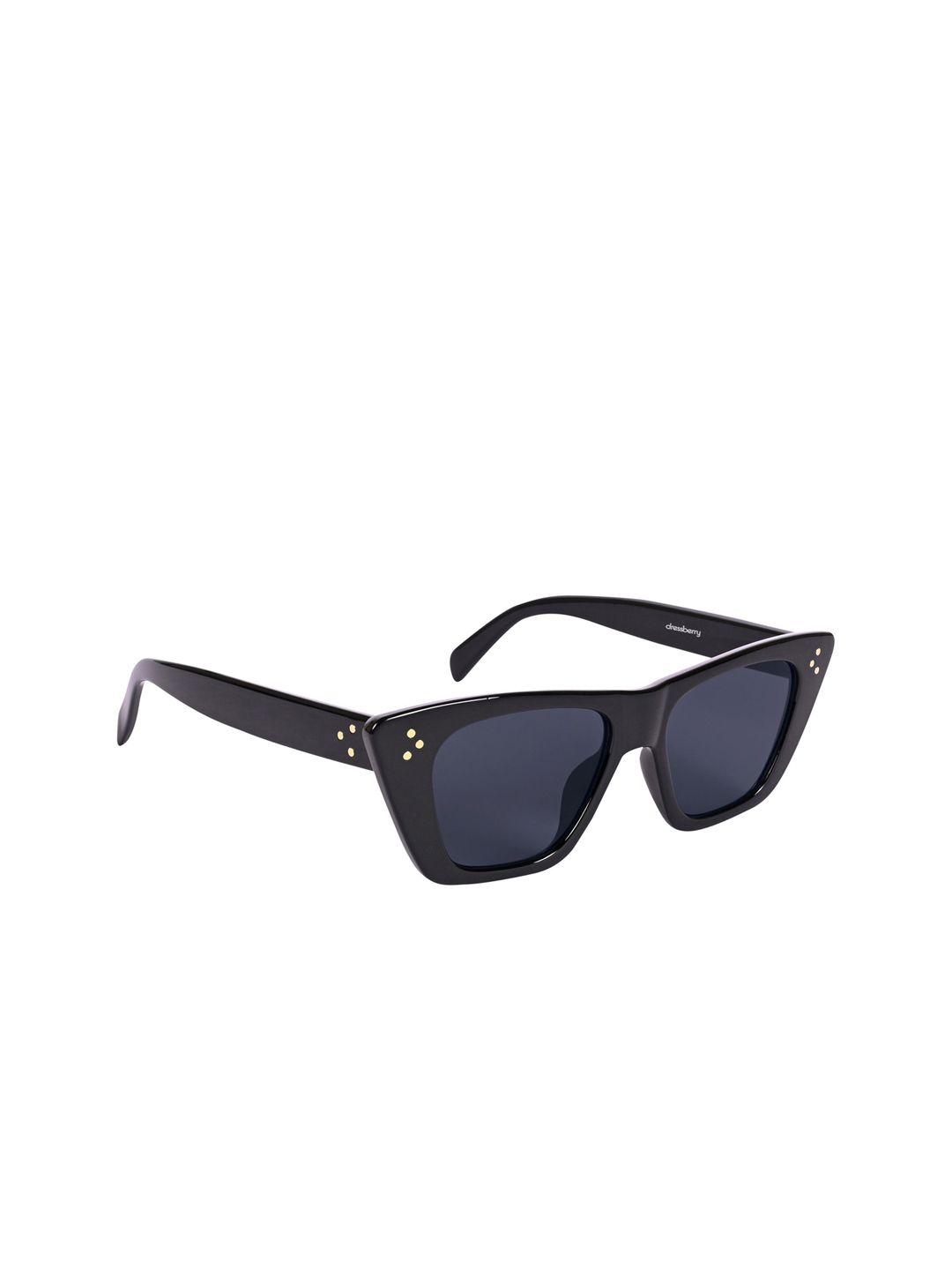 DressBerry Unisex Wayfarer Sunglasses ES_60079-87-DB-2240-BLK-BLK-WFCE-Black