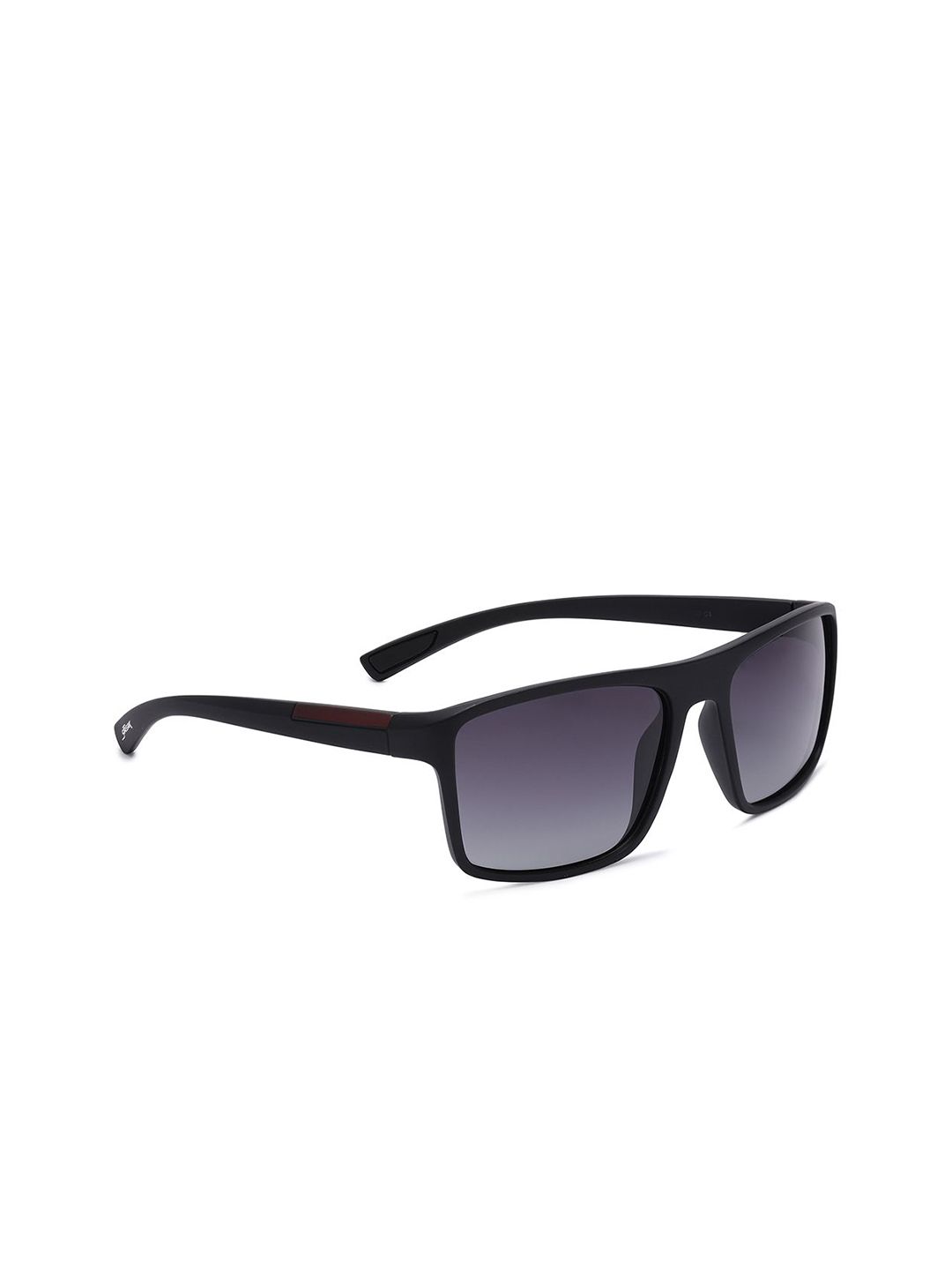 Specsmakers Unisex Rectangle Sunglasses SSFBKMGY57STP1013