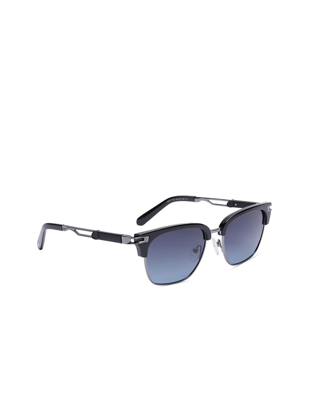 Specsmakers Unisex Square Sunglasses SSFBKSGY54HAP7103