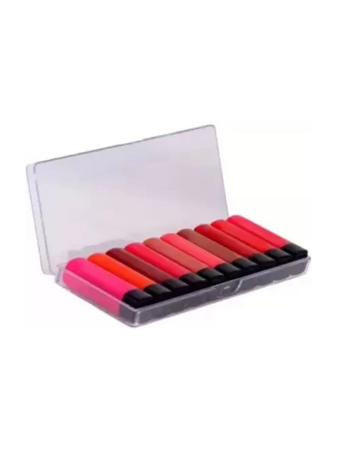 YELGO Set of 10 Multicolor Waterproof Long lasting Mini Matte Lipstick