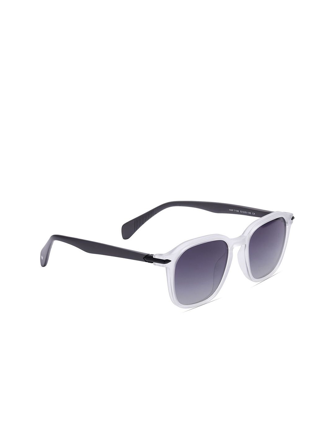 Specsmakers Unisex Square Sunglasses SSFWTMGY52HAP7106