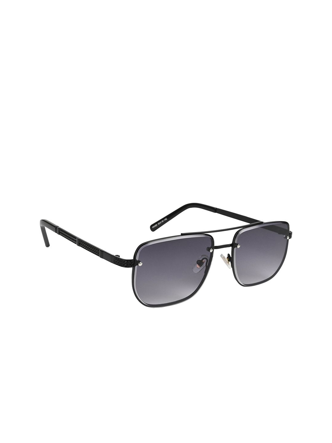 Mast & Harbour Unisex Wayfarer Sunglasses ES_94061-93-MH-YH155-GYPR-BLK-WF