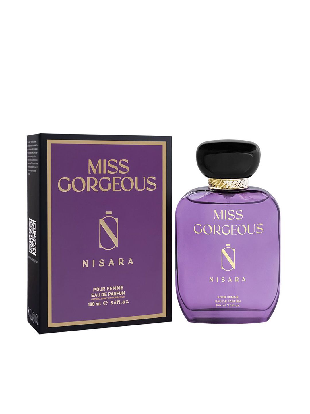 Nisara Miss Gorgeous Long Lasting Eau De Parfum - 100ml