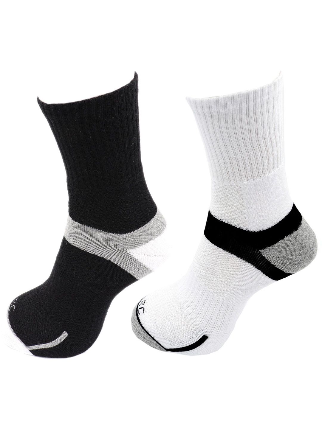 RC. ROYAL CLASS Men Pack Of 2 Cotton Patterned Calf-Length Socks