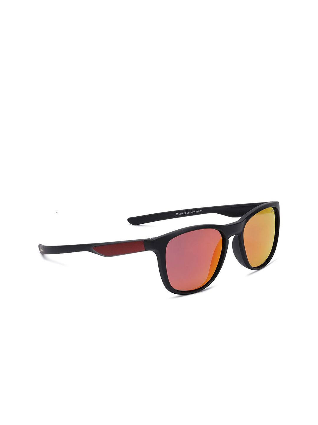 Specsmakers Unisex Square Sunglasses SSFBKMOR52STP1011