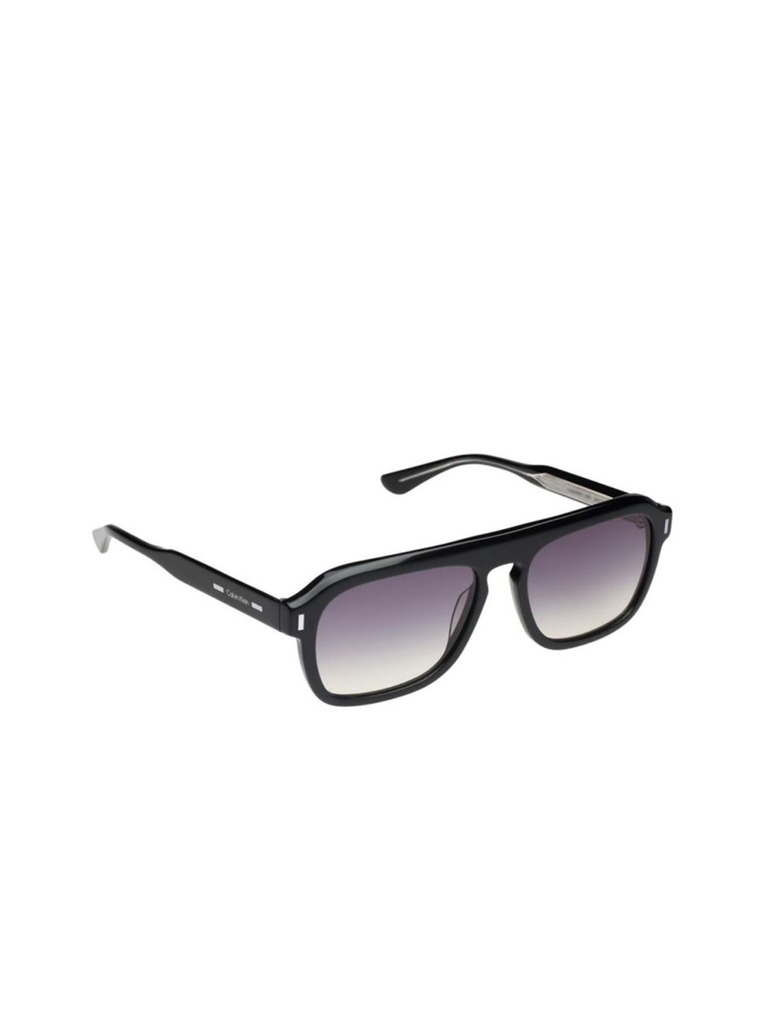 Calvin Klein Men Rectangle Sunglasses with UV Protected Lens Ck 24504 003 56 S