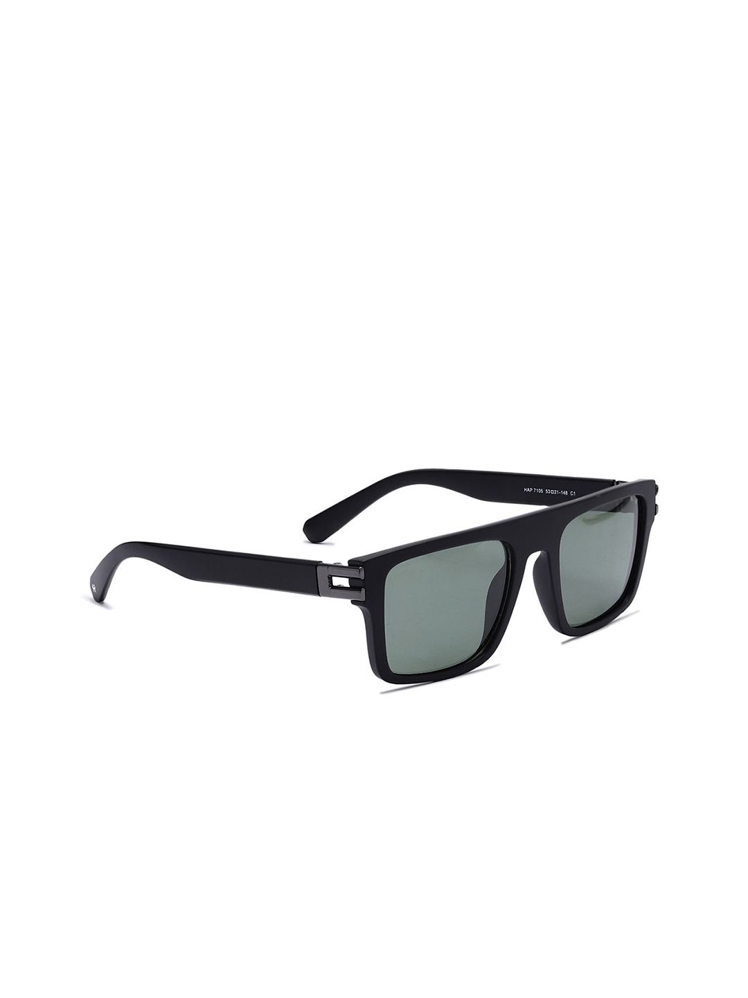 Specsmakers Unisex Square Sunglasses SSFBKMGR53HAP7105