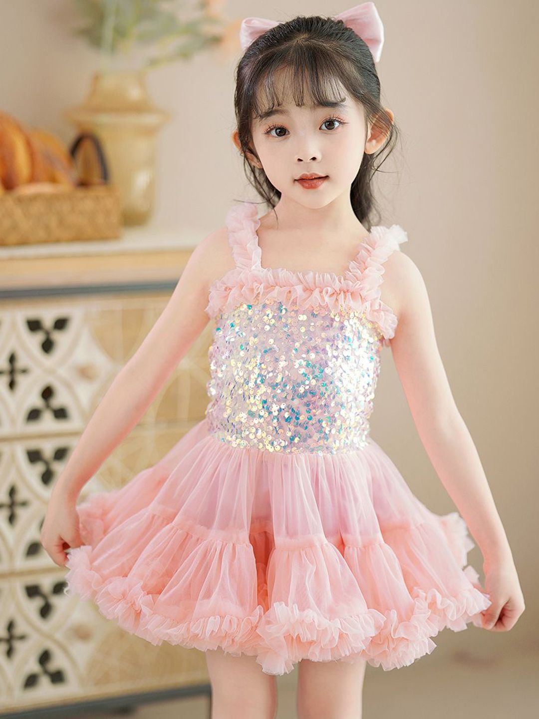 JC SPARKLE Girls A-Line Dress