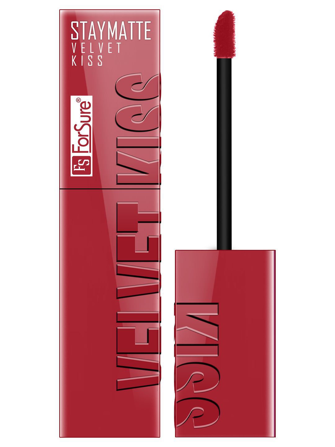 ForSure Velvet Kiss Non-Transfer Liquid Lipstick - 3.5 ml - Matte Red 01