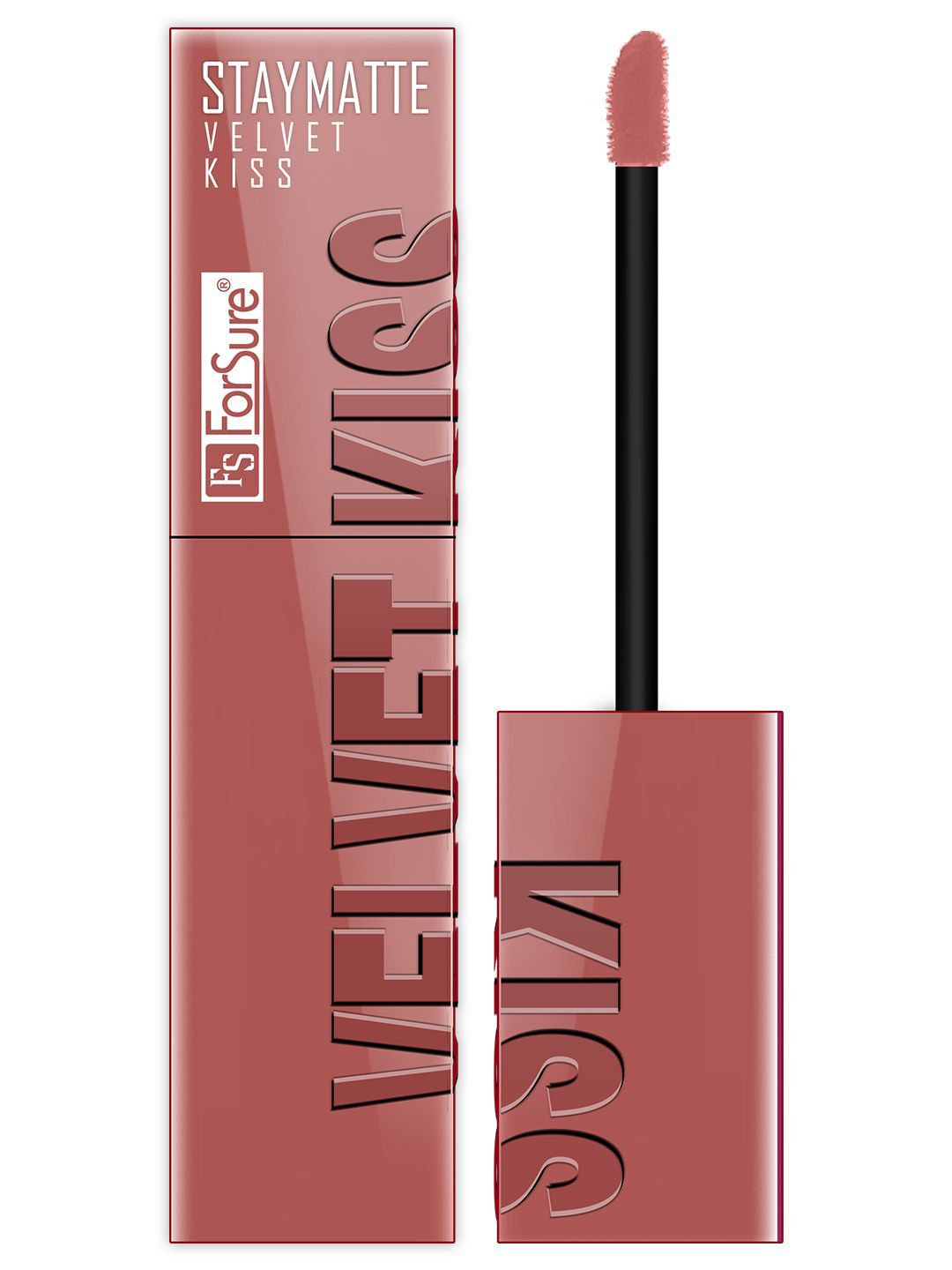 ForSure Velvet Kiss Non-Transfer Liquid Lipstick - 3.5 ml - Nude 05