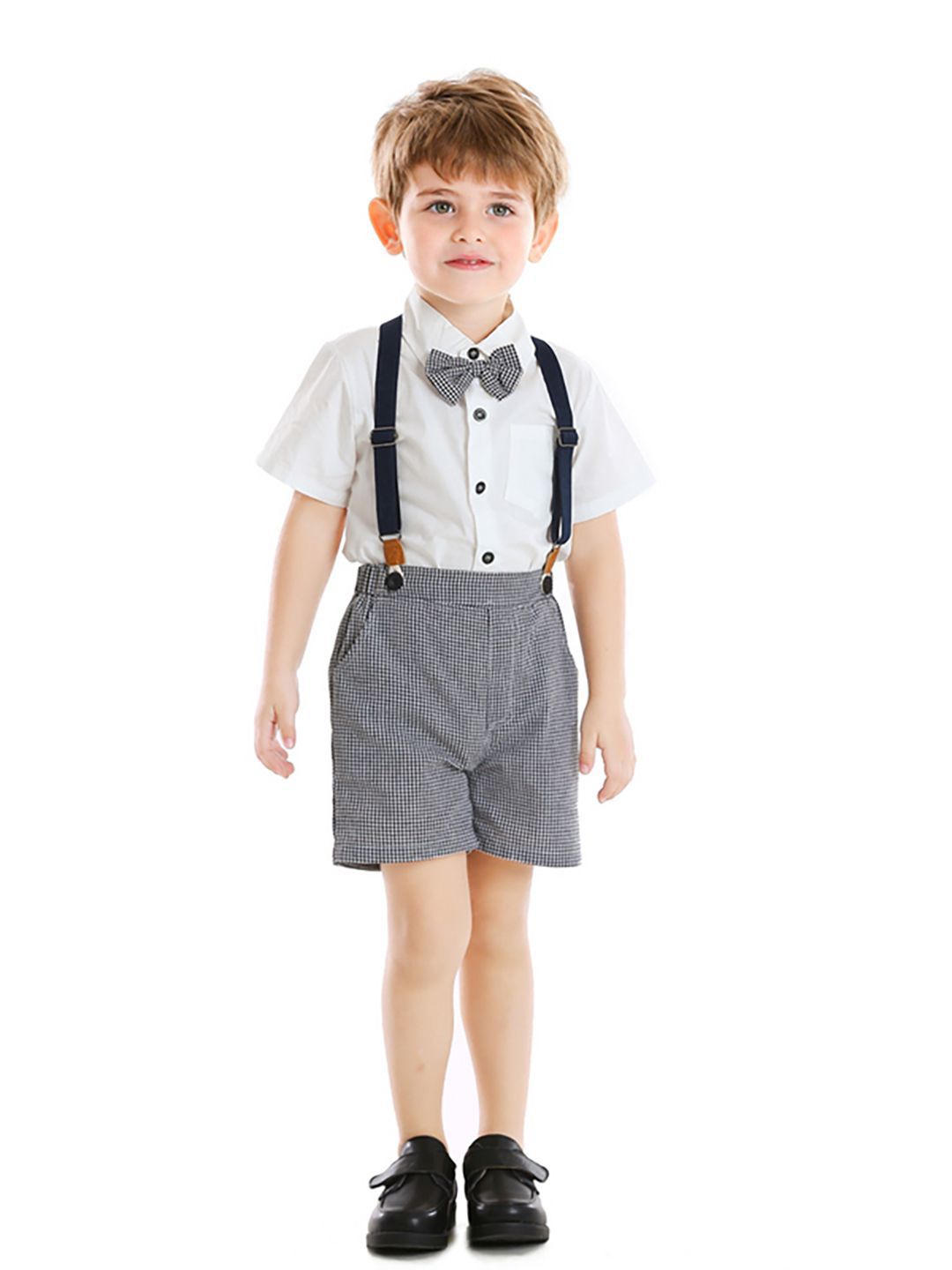JC SPARKLE Boys Shirt with Checked Shorts