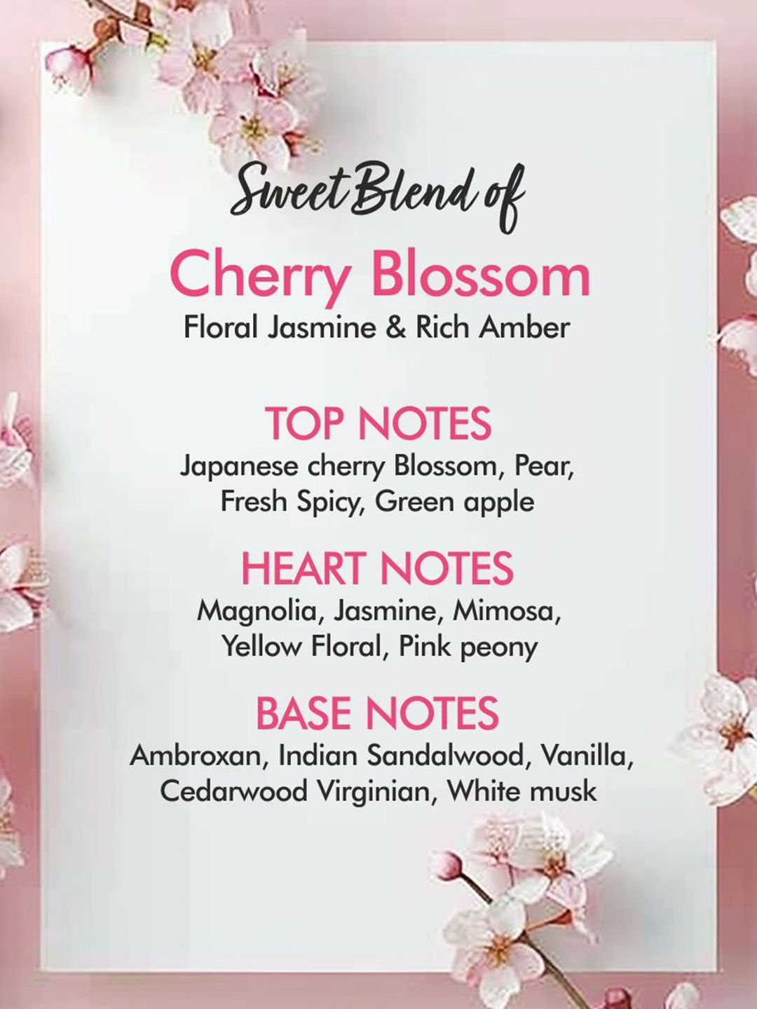 Buy The Love Co Japanese Cherry Blossom Solid Perfume- 12gm
