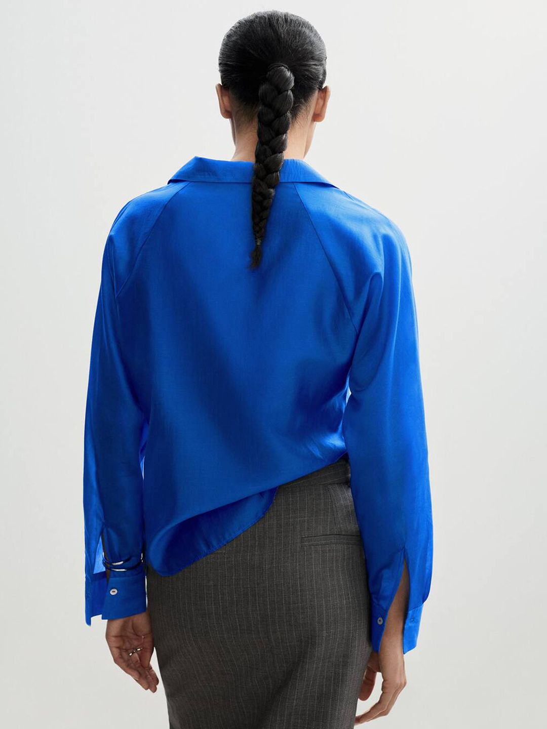 Satin-Finish Shirt