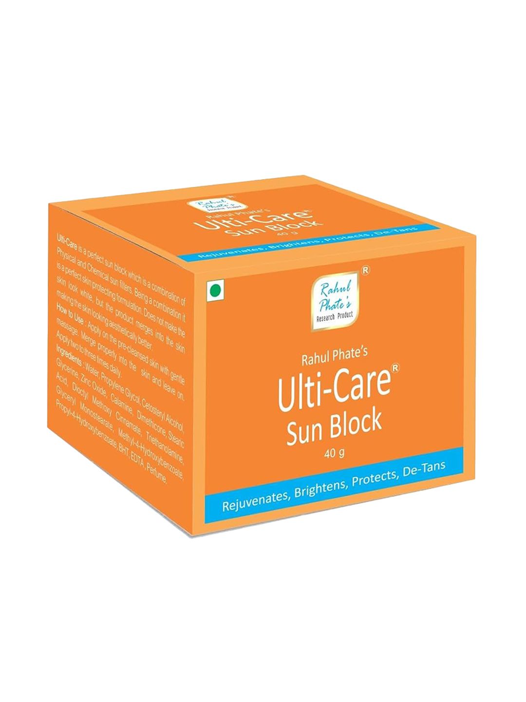 Rahul Phate Research Product Ulticare Sun Block 40 g