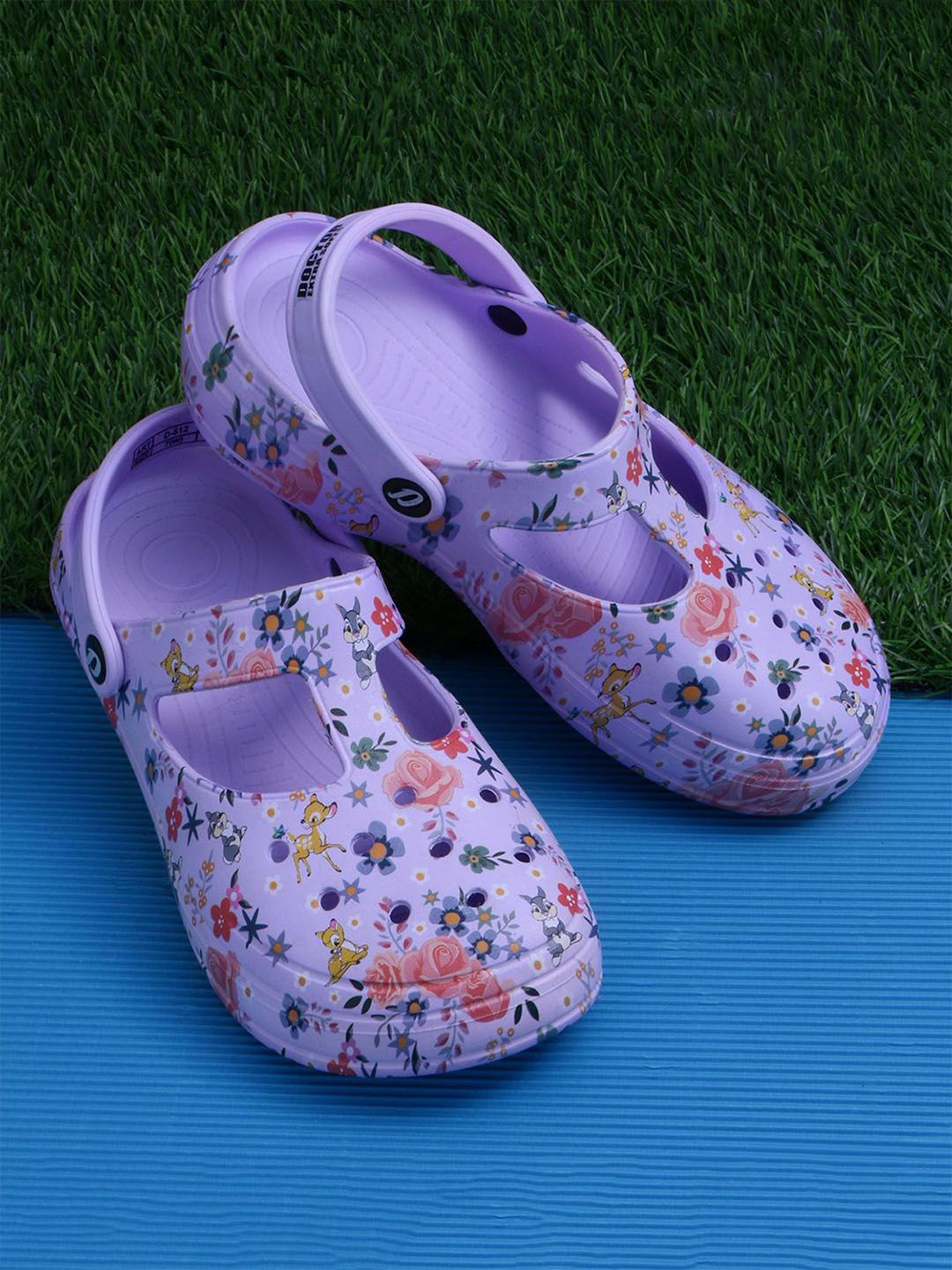 DOCTOR EXTRA SOFT Women Printed Clog Flip Flops