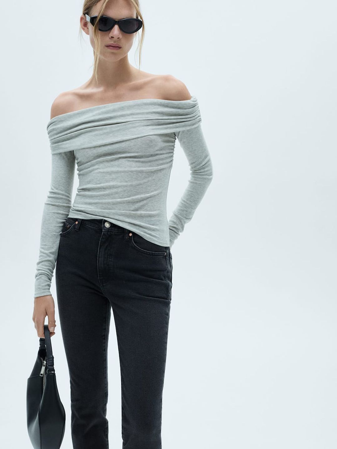 Slim Fit Stretchable Cropped Jeans