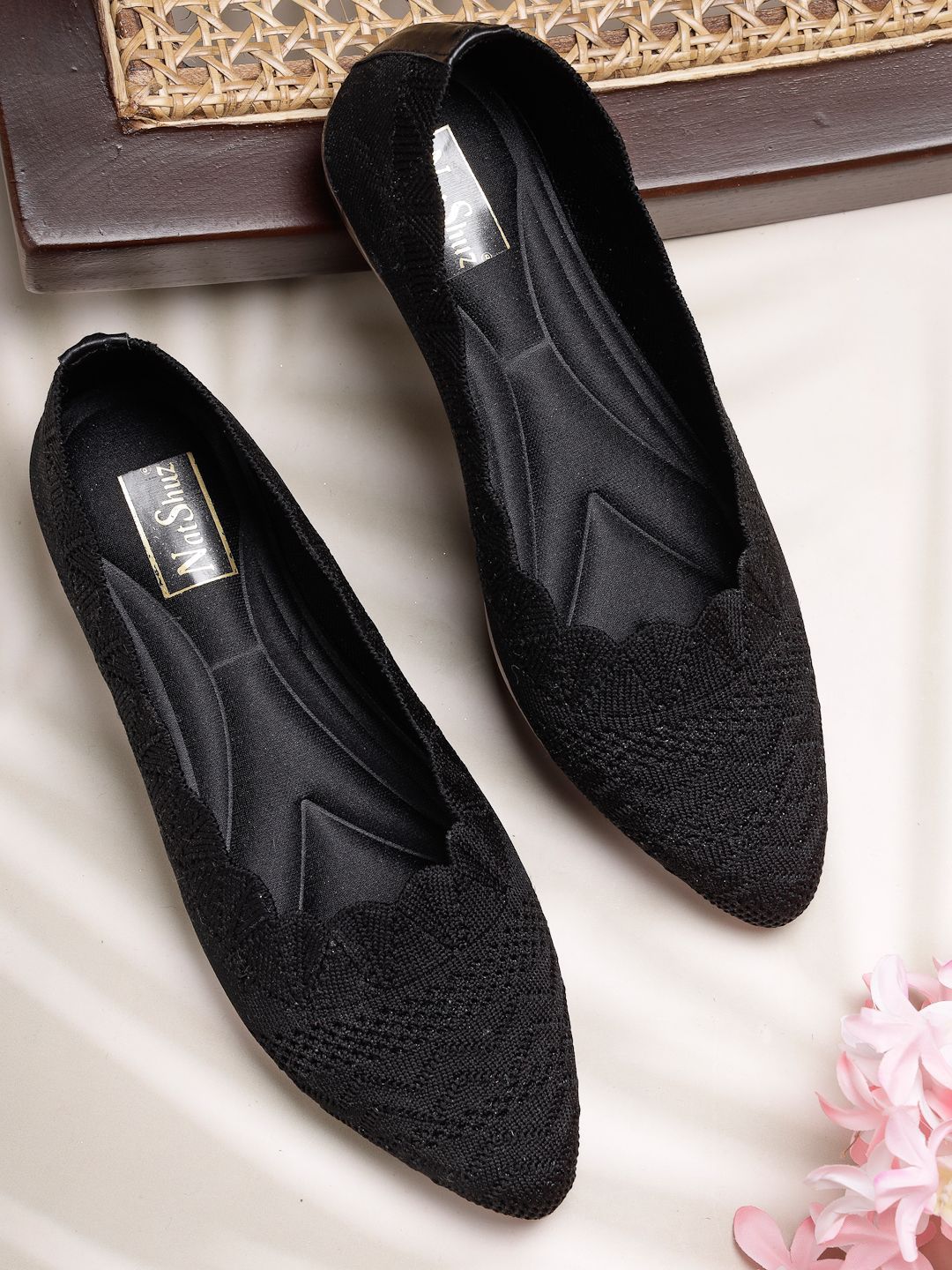 NATSHUZ Women Ballerinas Casual Flats