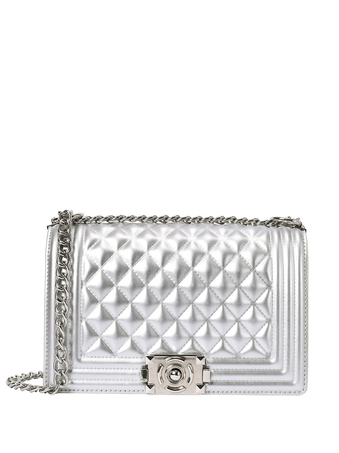 Lino Perros Lino Perros Structured Sling Bag with Quilted Detail