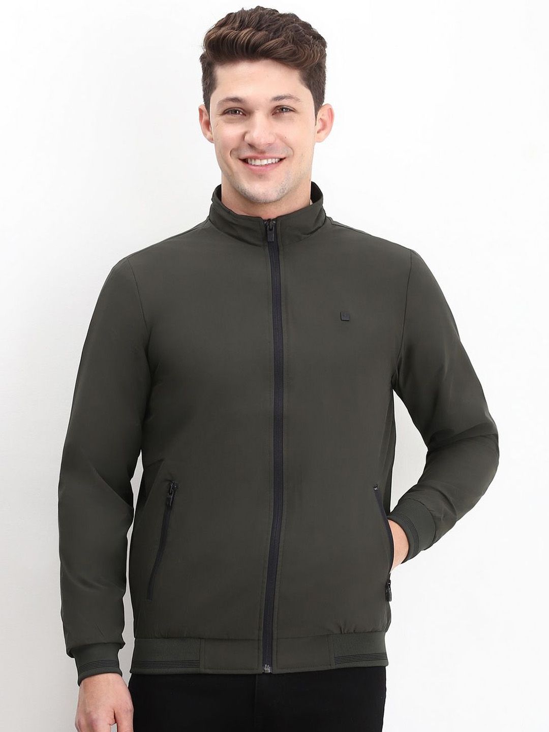 Allen Solly Men Bomber Jacket