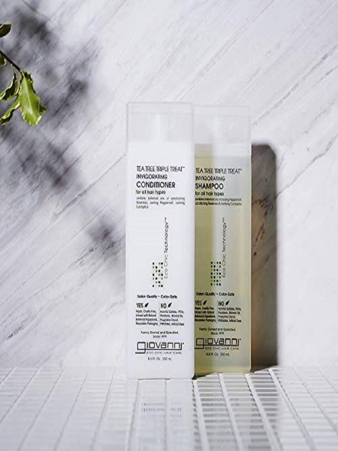 Giovanni Tea Tree Triple Treat Invigorating Shampoo- 250ml