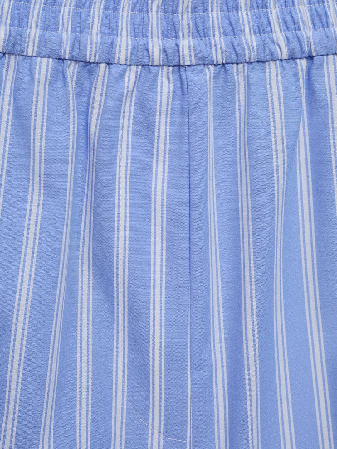 Striped Pure Cotton Shorts