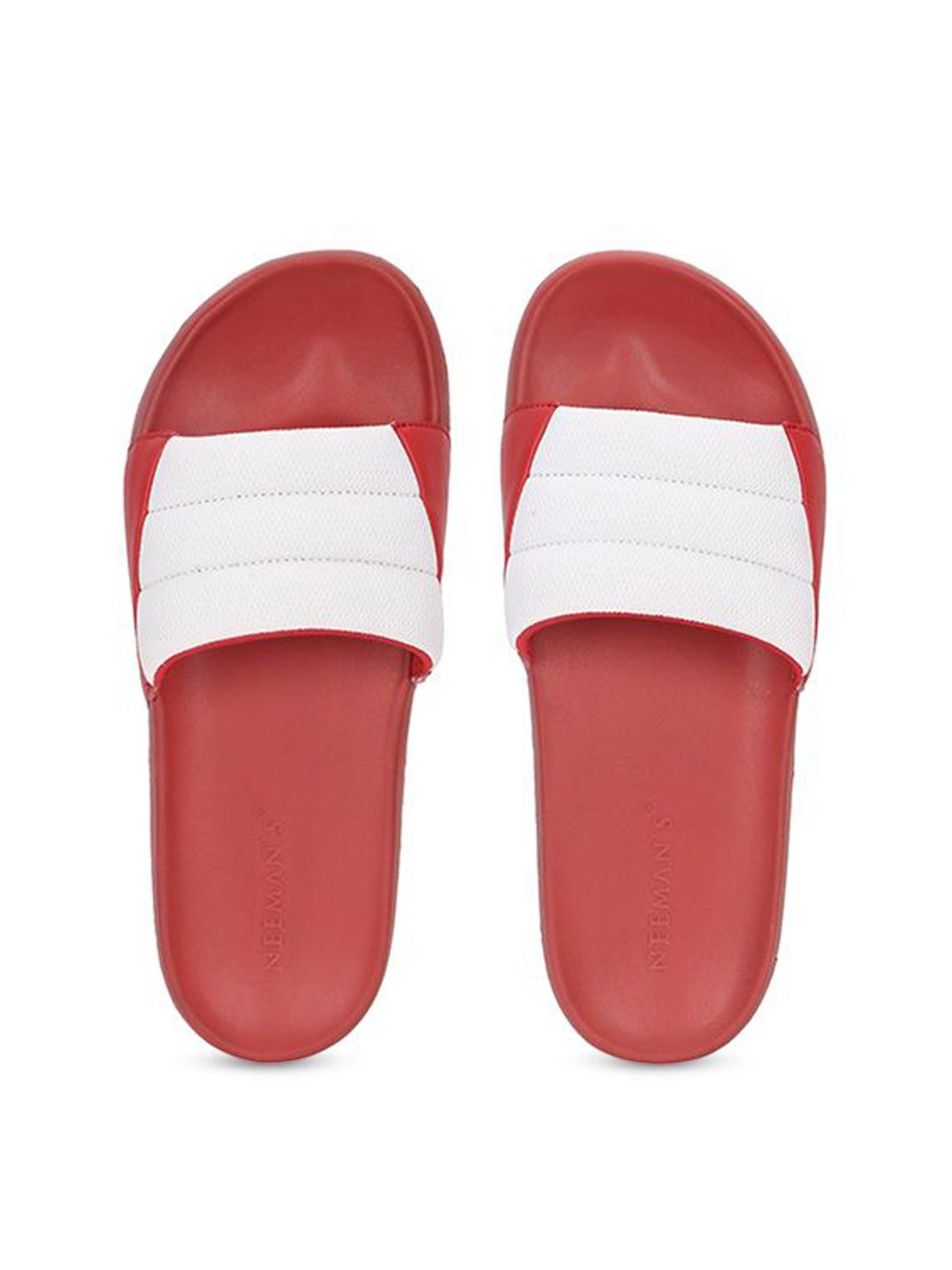 NEEMANS Women Colourblocked Synthetic Sliders