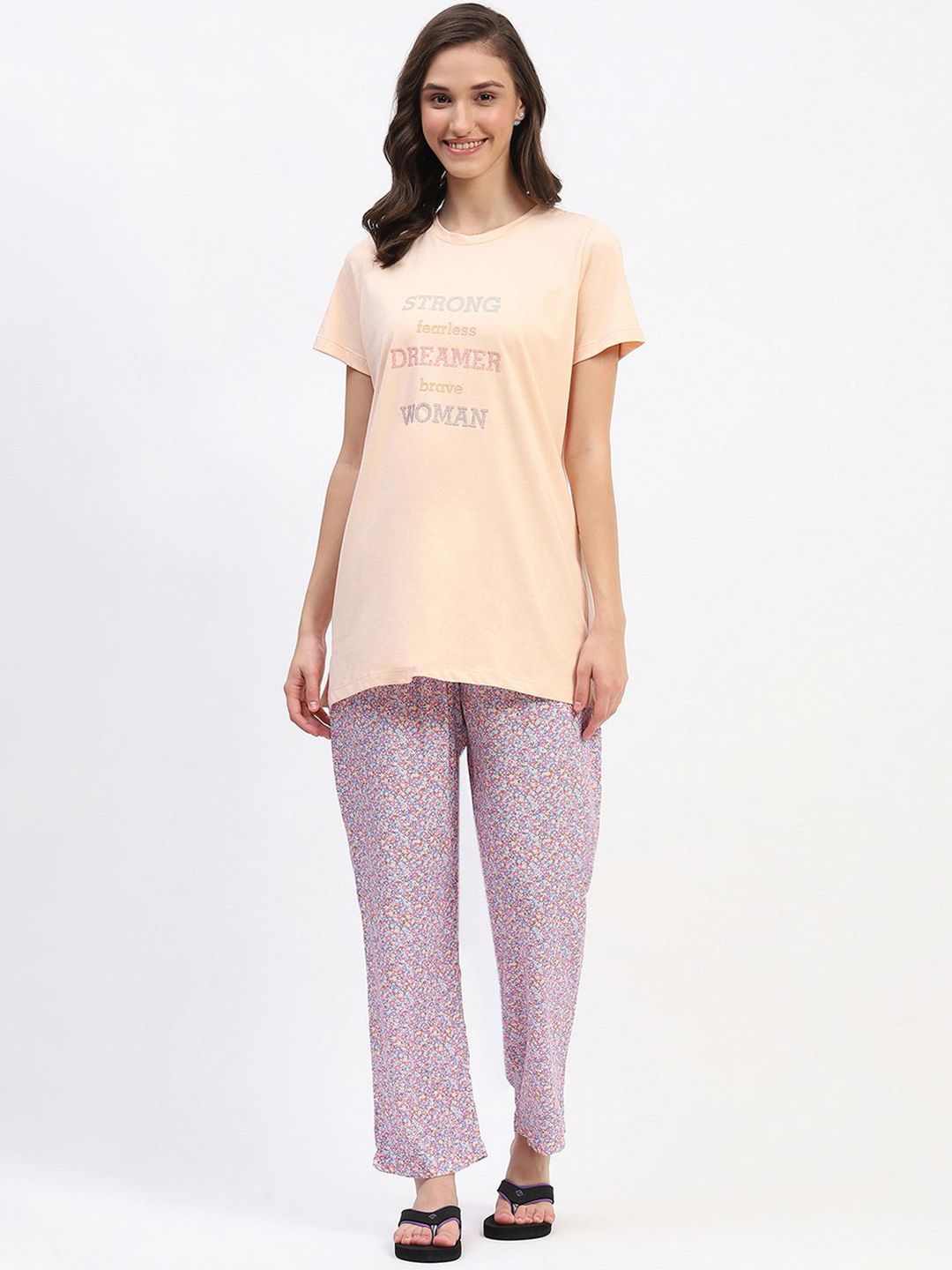 MADAME M SECRET Women Printed Night suit