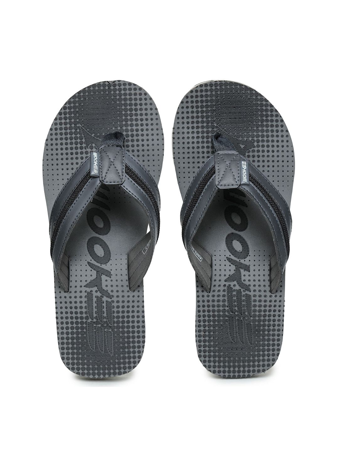 ABROS Men Printed Thong Flip-Flops
