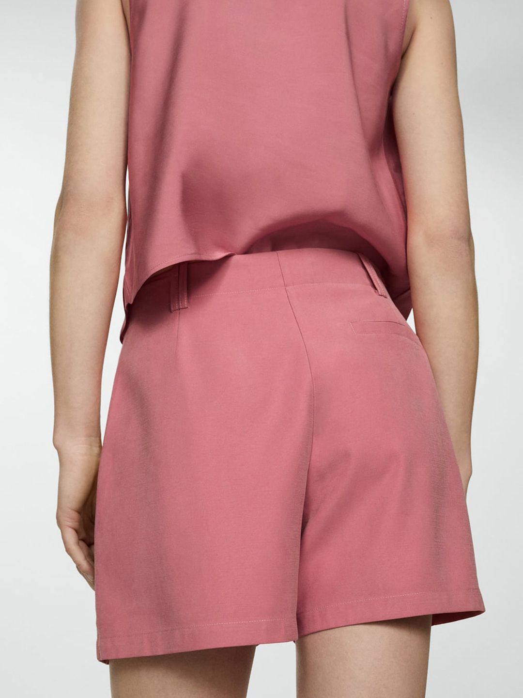 Pleated Shorts