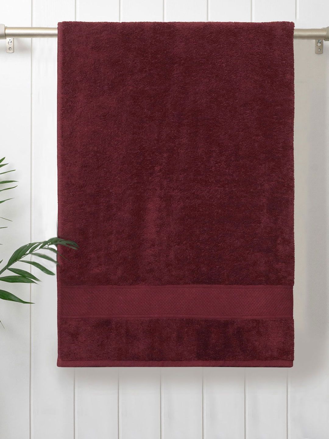 MYTRIDENT Urban Comfort Purple Cotton 450 GSM Urban Comfort Bath Towel