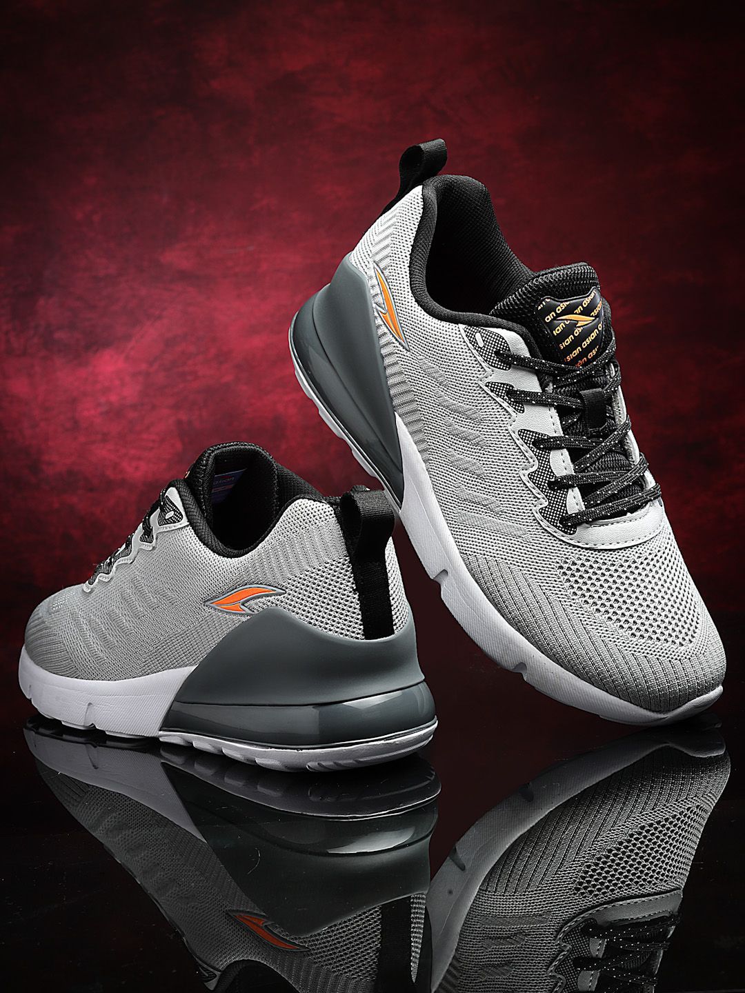 ASIAN Men Mesh Running Non-Marking Lace-Ups Shoes