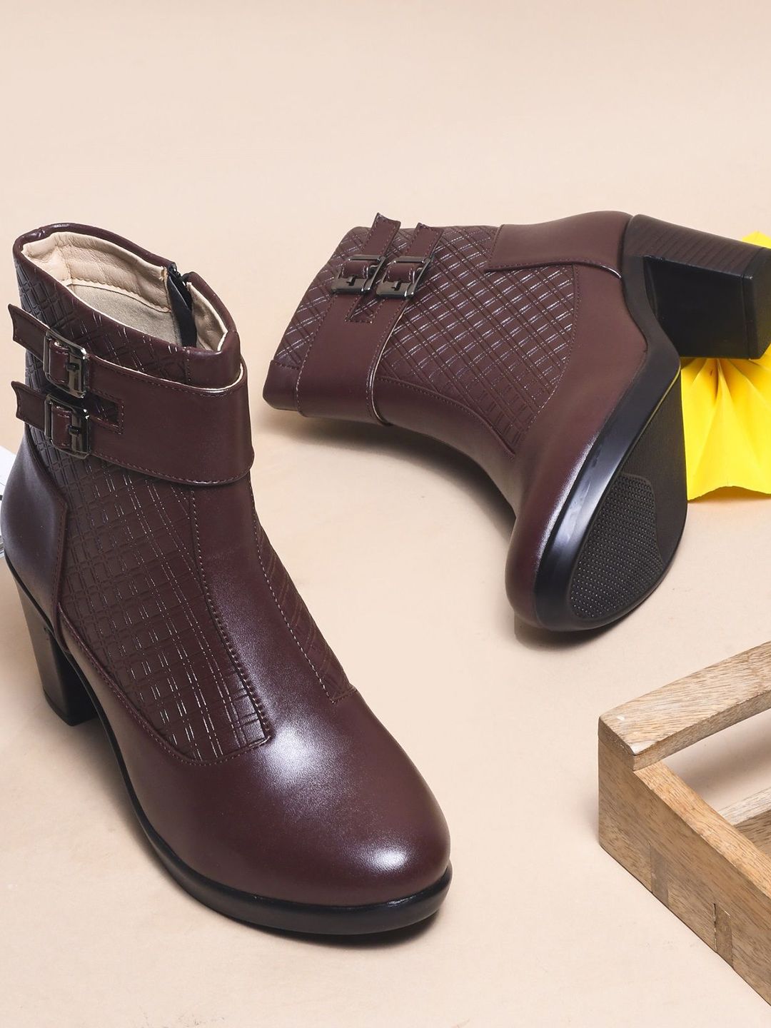 Try Me Women Block-Heeled Regular Boots