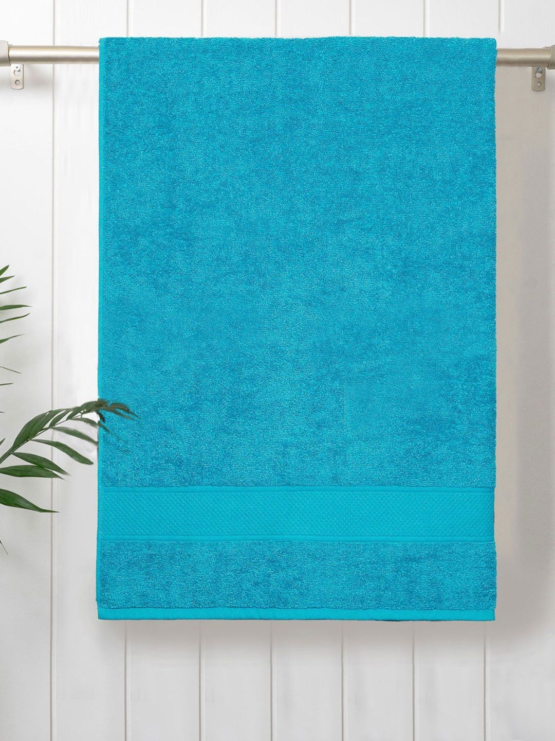 MYTRIDENT Urban Comfort Teal Cotton 450 GSM Bath Towel