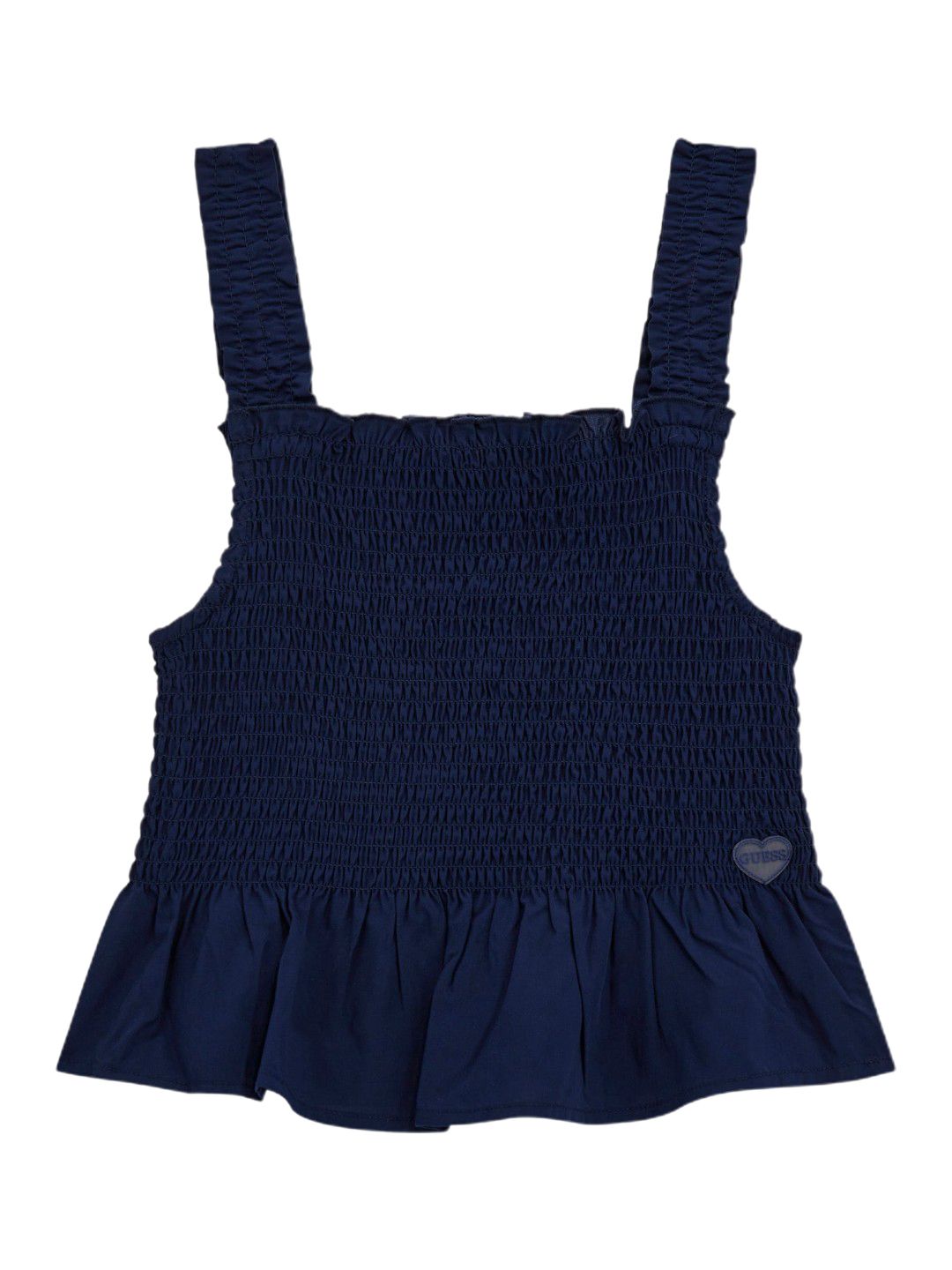 GUESS kids Girls Solid Shoulder Straps Top
