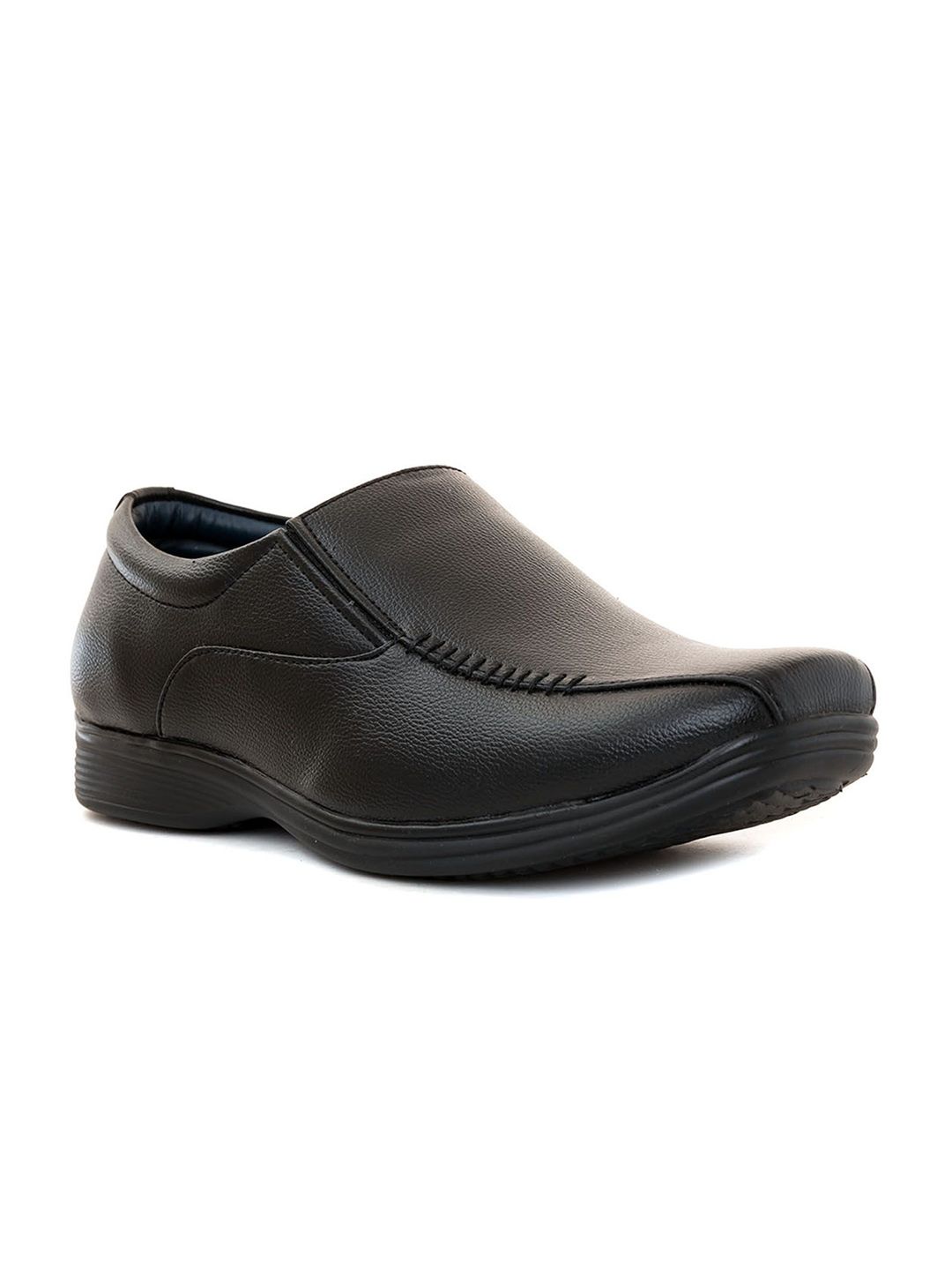 Khadims Men Leather Formal Mid Top Slip-Ons