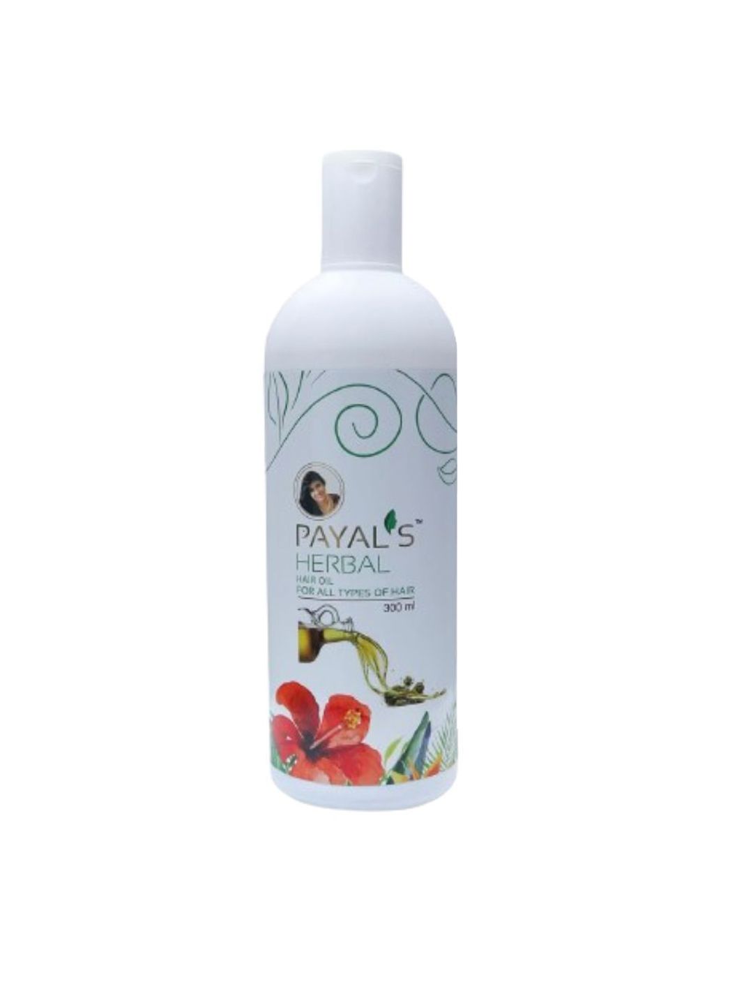 PAYALS HERBAL LLP Set Of 2 Hair Oil With Hibiscus - 300 ml Each