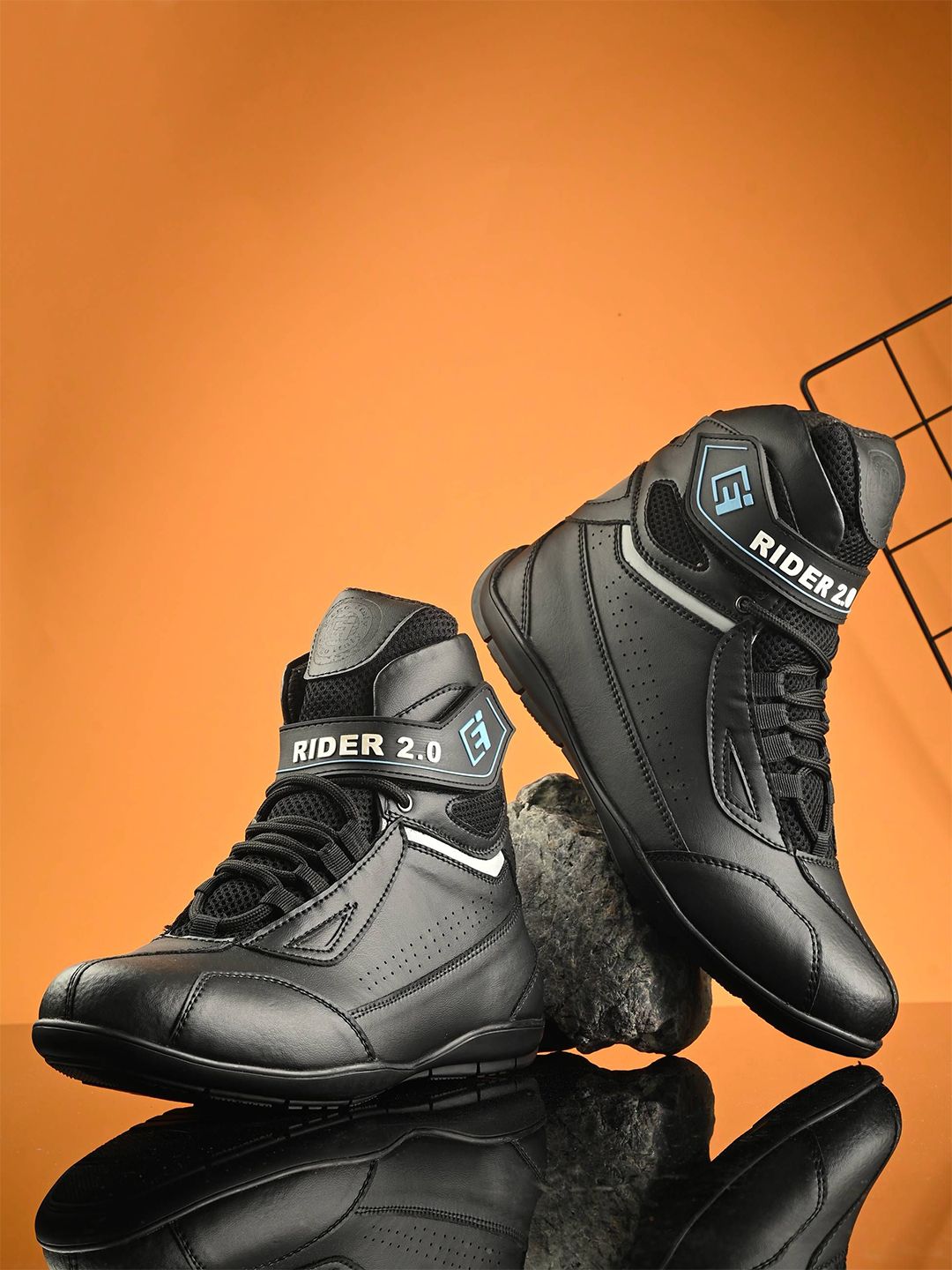 Eego Italy Men High-Top Trekking Non-Marking Shoes