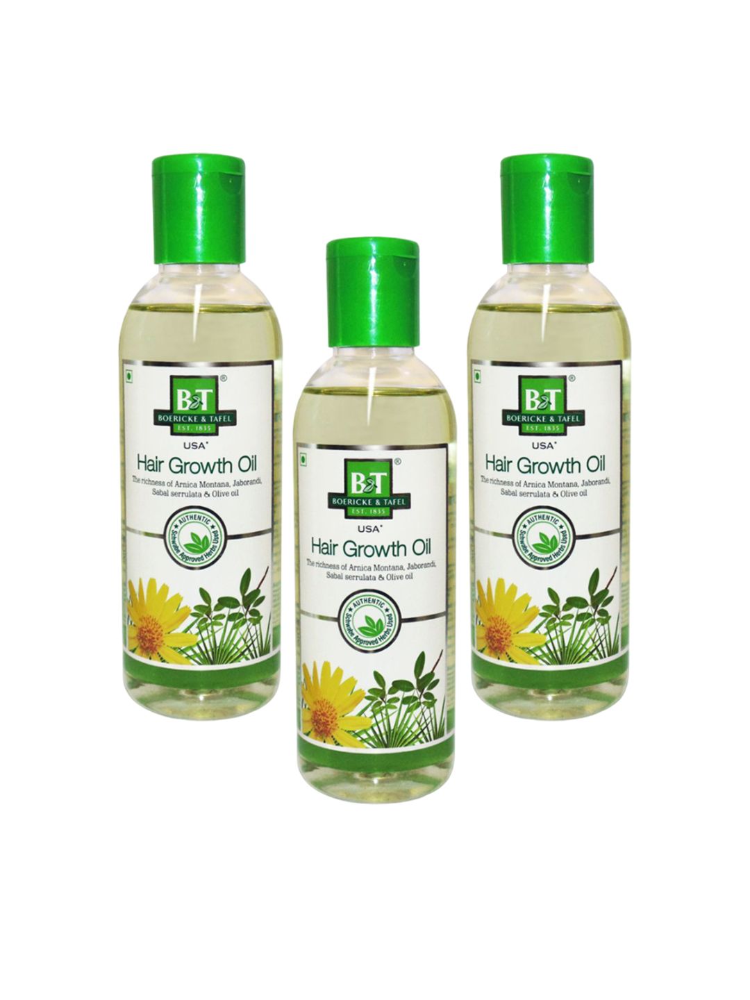 BOERICKE & TAFEL Set Of 3 Hair Growth Oils - 200ml
