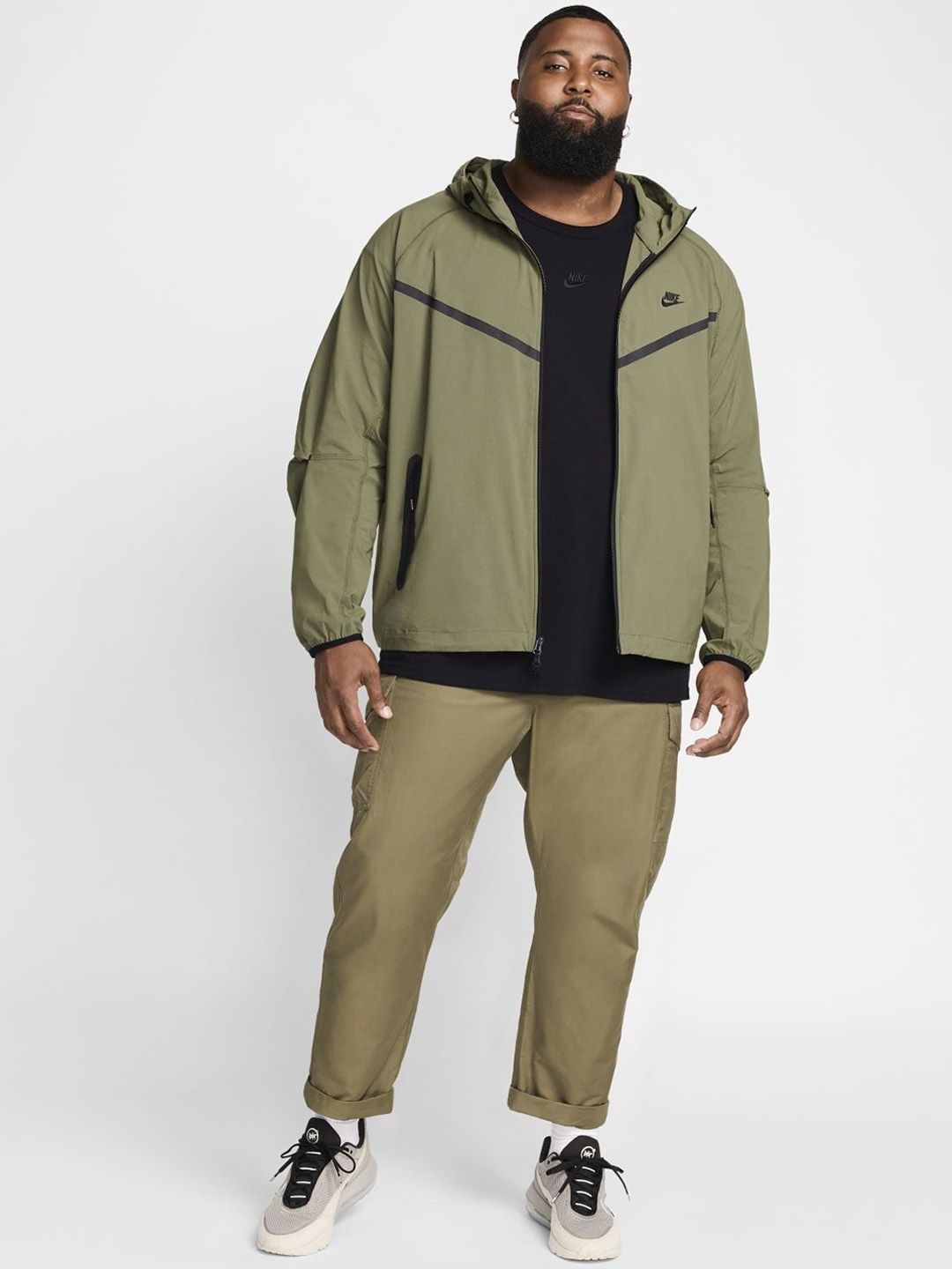 Buy Nike Tech Windrunner Men's Woven Full-Zip Jacket - Jackets for