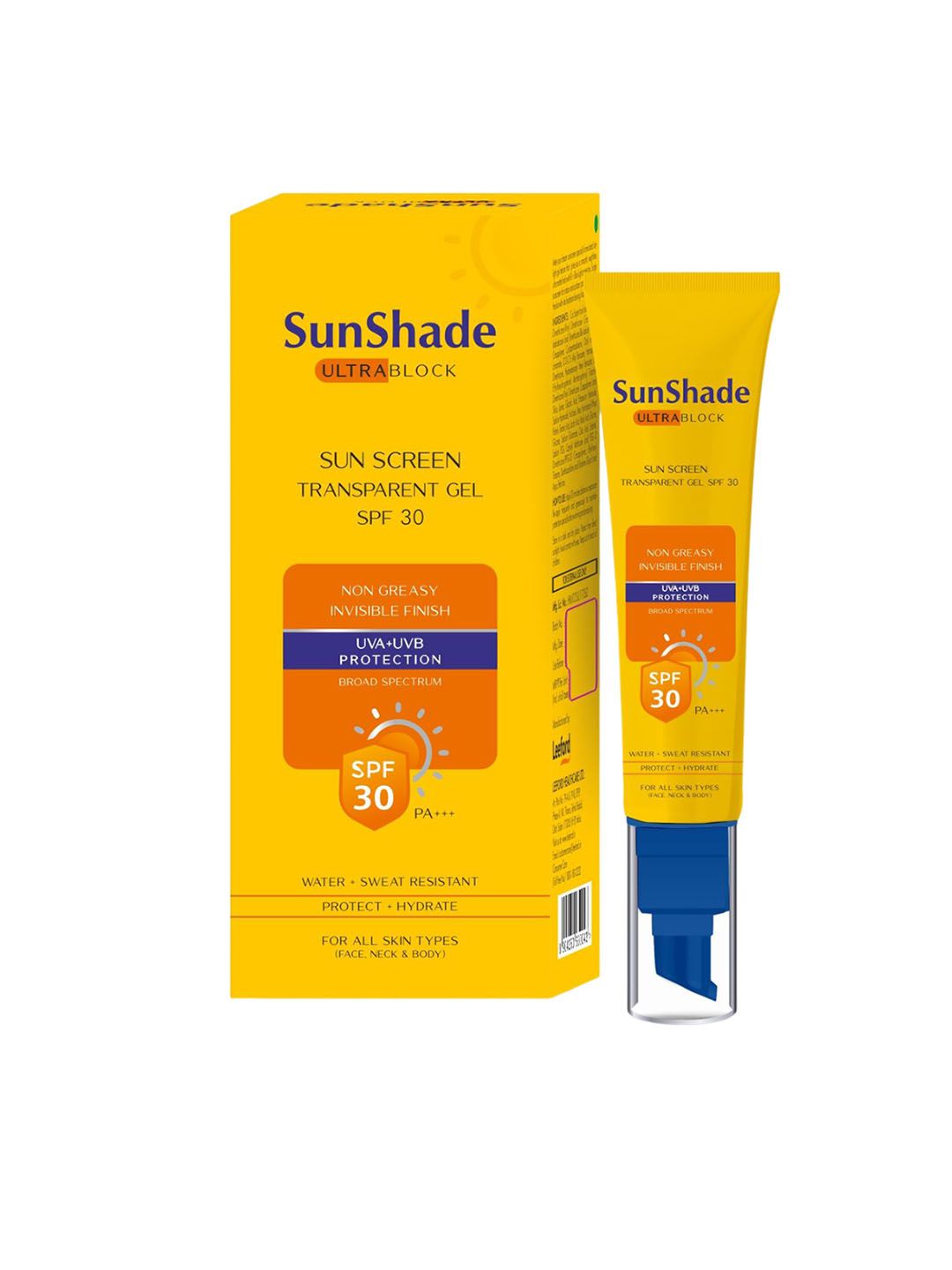 Leeford Sunshade Ultra Matte Sunscreen Gel With SPF-30 UVA + UVB - 30ml