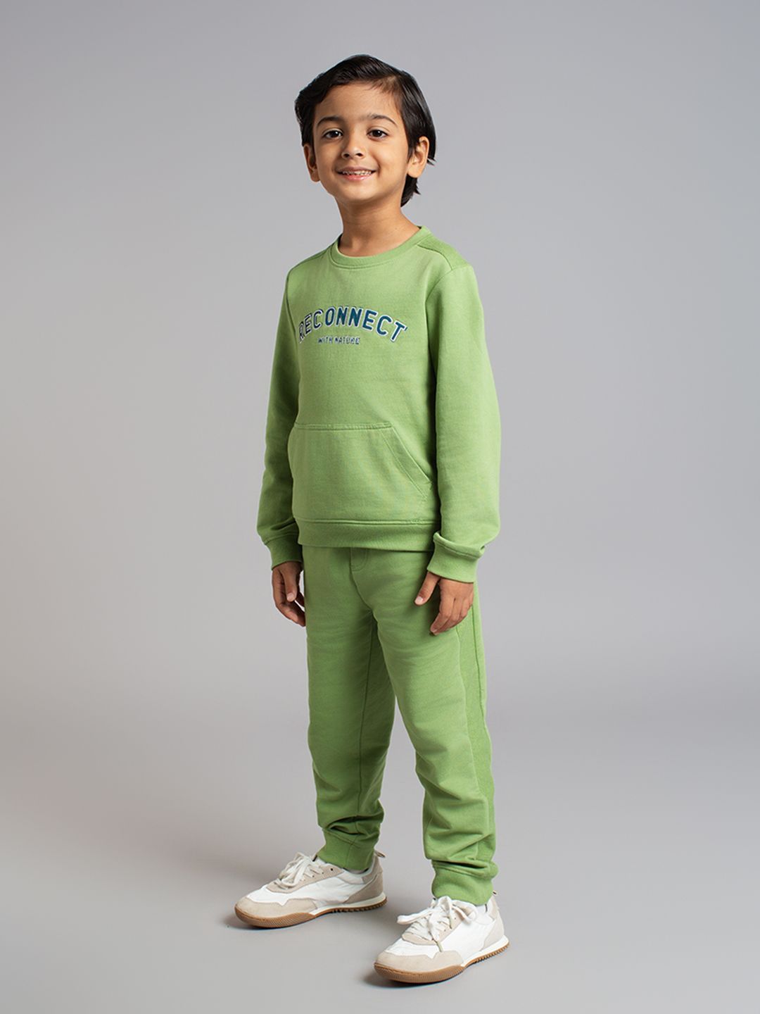 Ed-a-Mamma Boys Round Neck Sweatshirt & Jogger Co-Ord Set